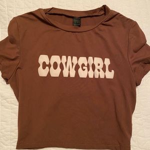 Super cute cowgirl shirt